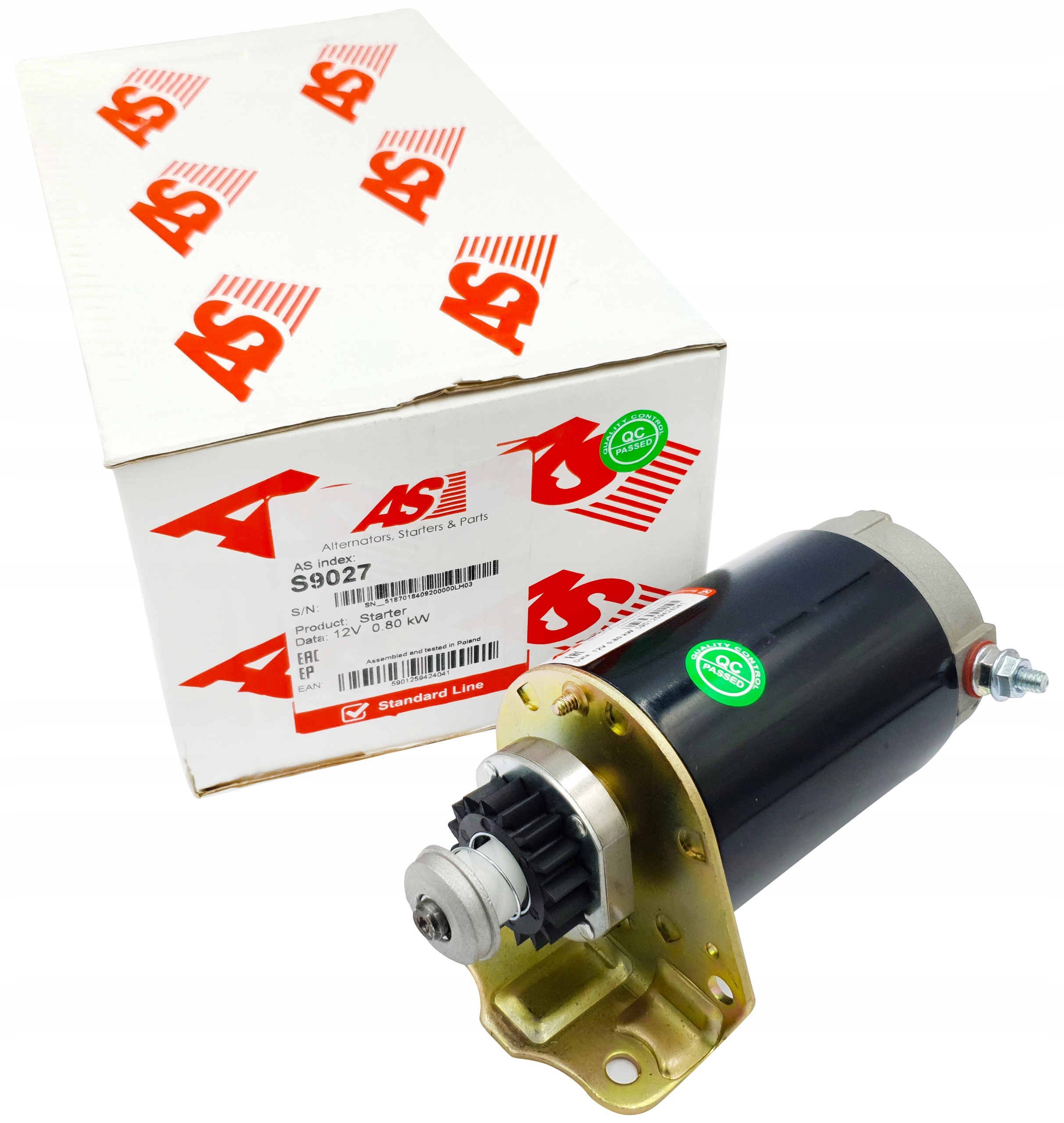 

Rozrusznik Briggs & Stratton 0,8KW 16z