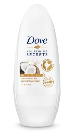 DOVE roll-on 50 ml WOMAN COCOUNT JAŚMIN kokos