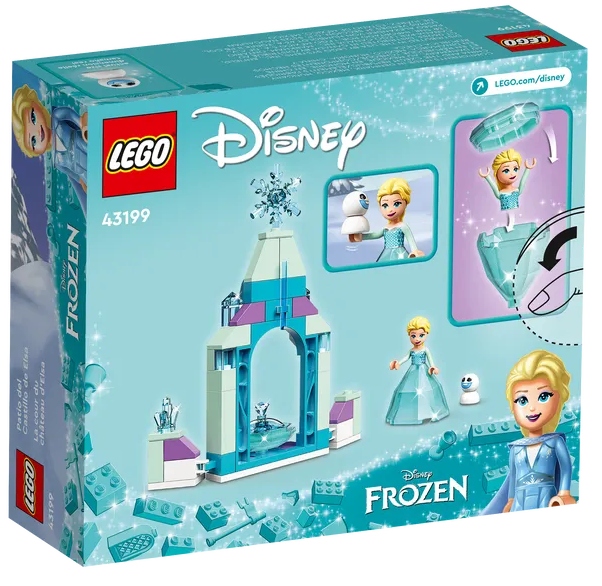 LEGO 43199 DZIEDZINIEC ZAMKU ELZY NOWOŚĆ PREZENT Płeć chłopcy dziewczynki