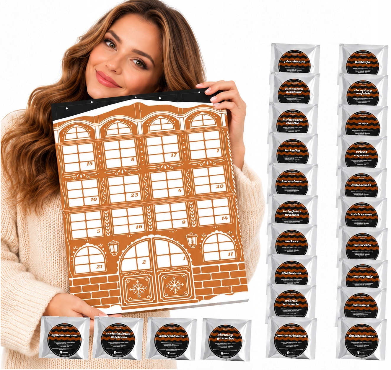 Adventní Kalendář S Kávou 24 Různých Příchutí Prémiové Mleté Kávy Od Cup&you
