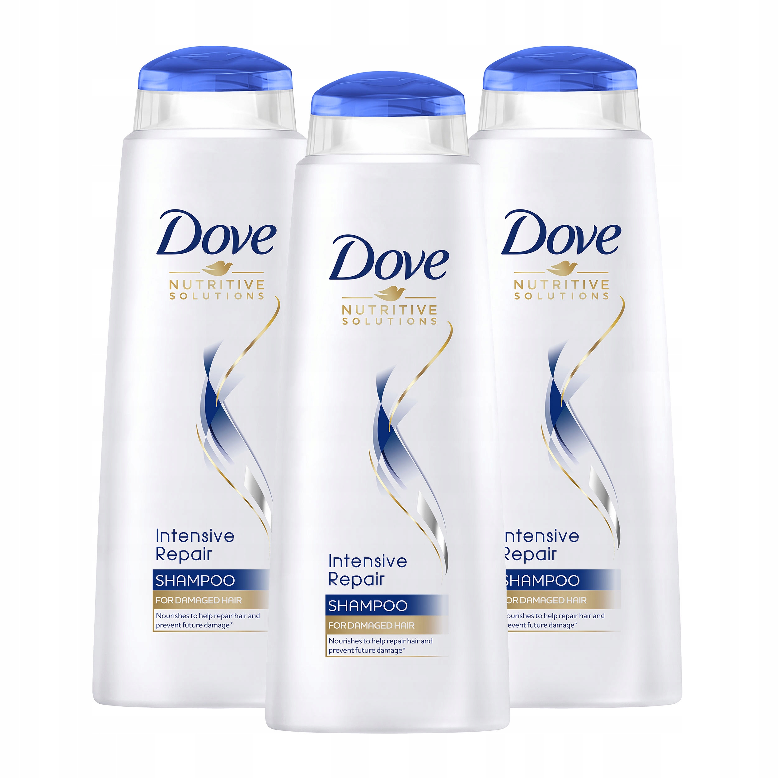 Promocja Dove Repair szampon do włosów zestaw 3 x 400 ml wyprzedaż przecena