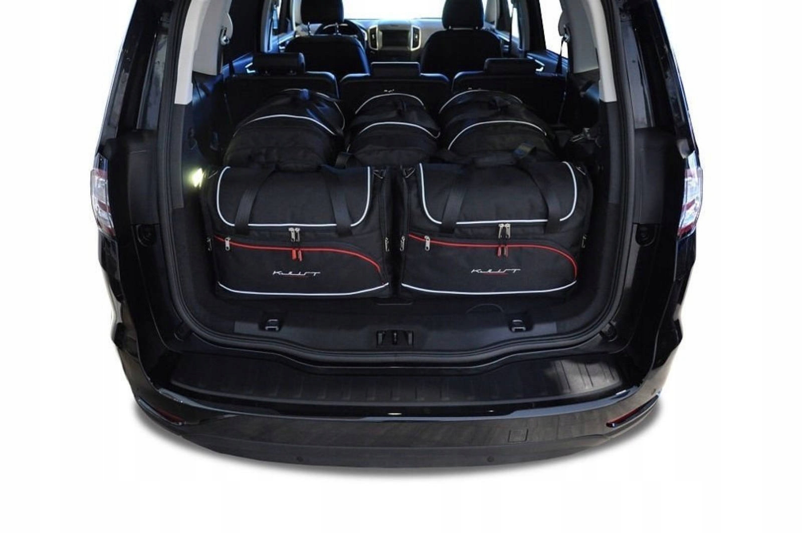 J&j Automotive Sada 5ks cestovných tašiek Aero pre Ford Galaxy 2015+