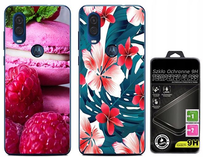 

2x Etui Cienka Guma Foto do Motorola One Vision