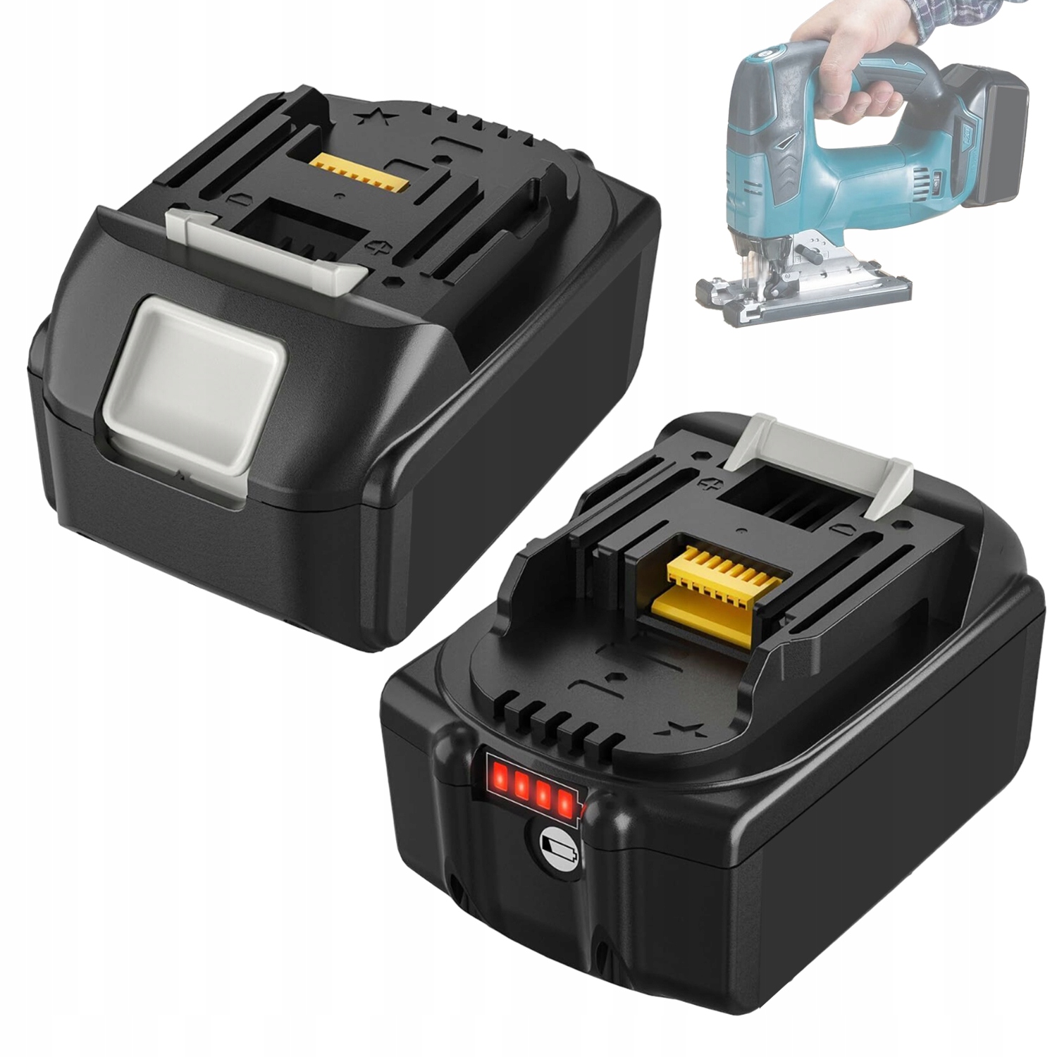 Akumulátor 18V 5000MAH Sada 2 Kusů Pro BL1850 BL1860B BL1855 BL1840