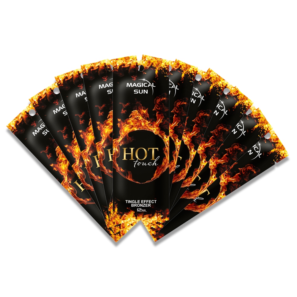 Urychlovač opalovacího bronzeru na nohy a tělo s karotenem Hot Touch Z