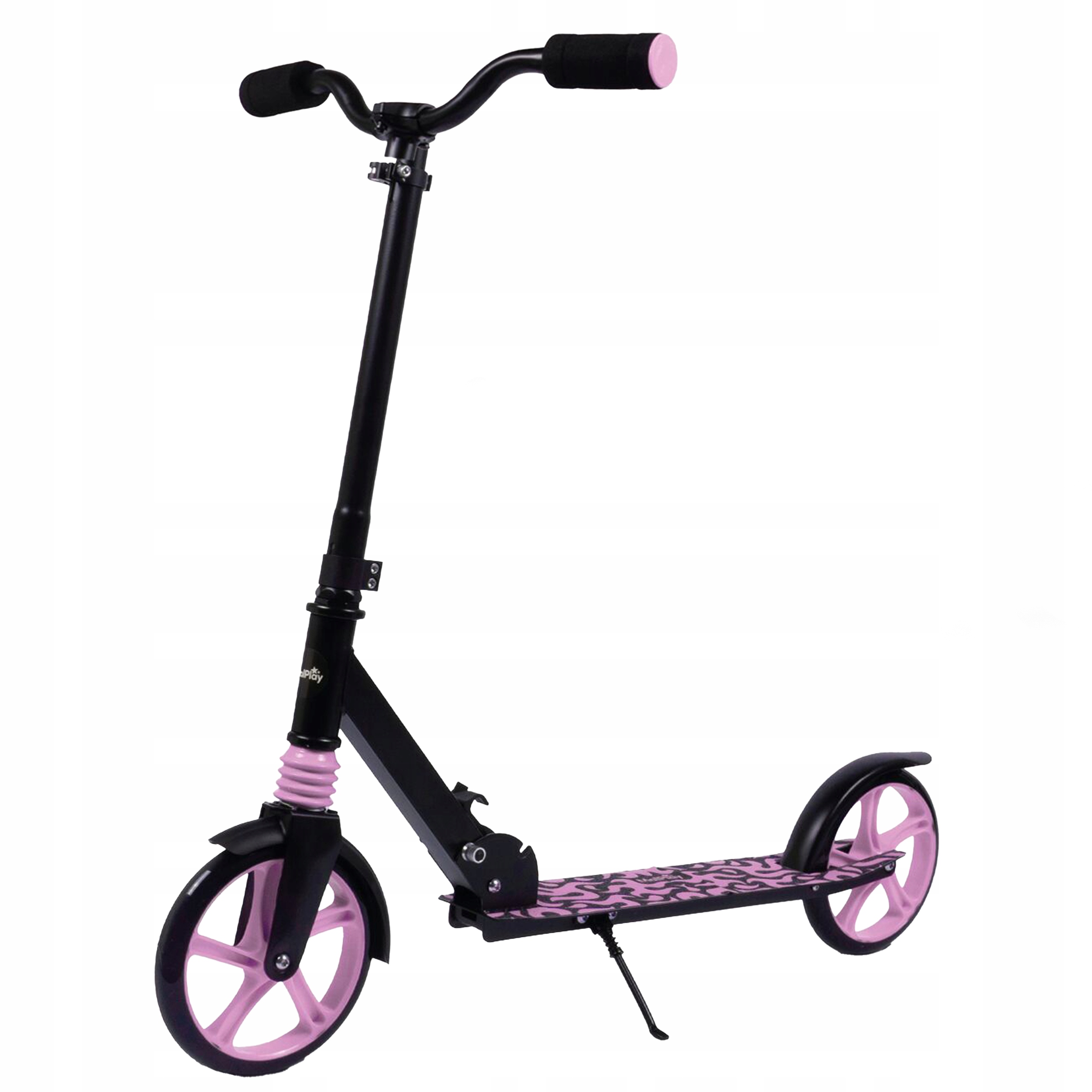 Duża Składana Hulajnoga Miejska Dla Dzieci Regulacja Kierownicy Amortyzator