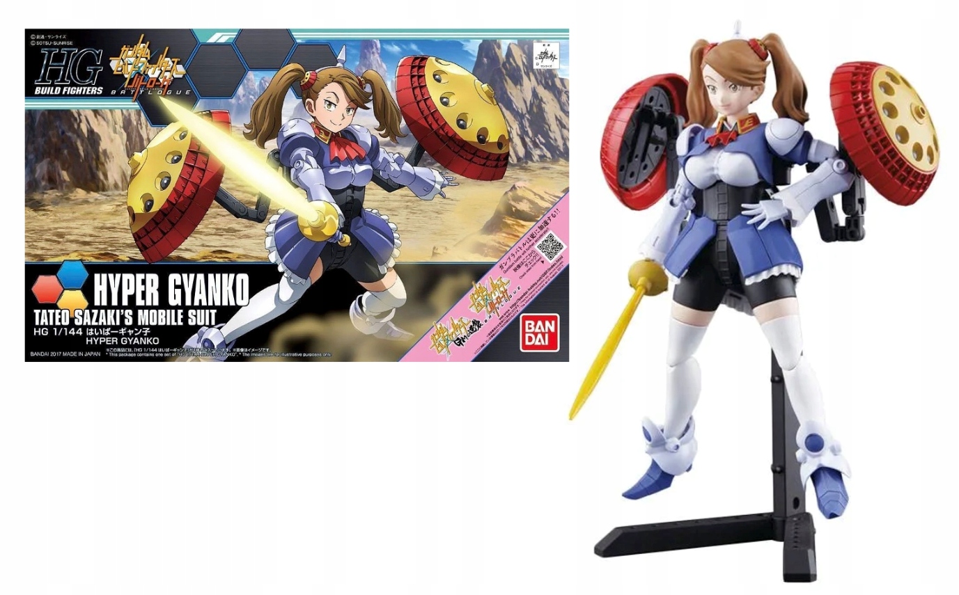 Gundam Build Fighters Model Kit Hg 1/144 Hyper Gyanko