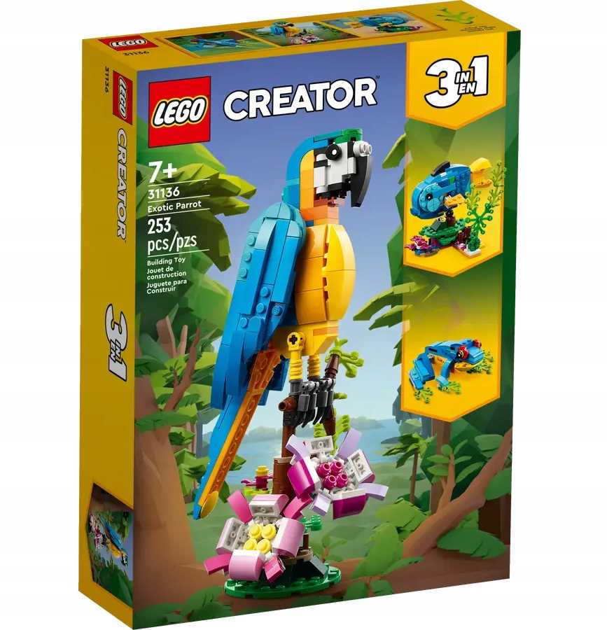 31136 - LEGO Creator - Egzotyczna papuga Numer produktu 311360