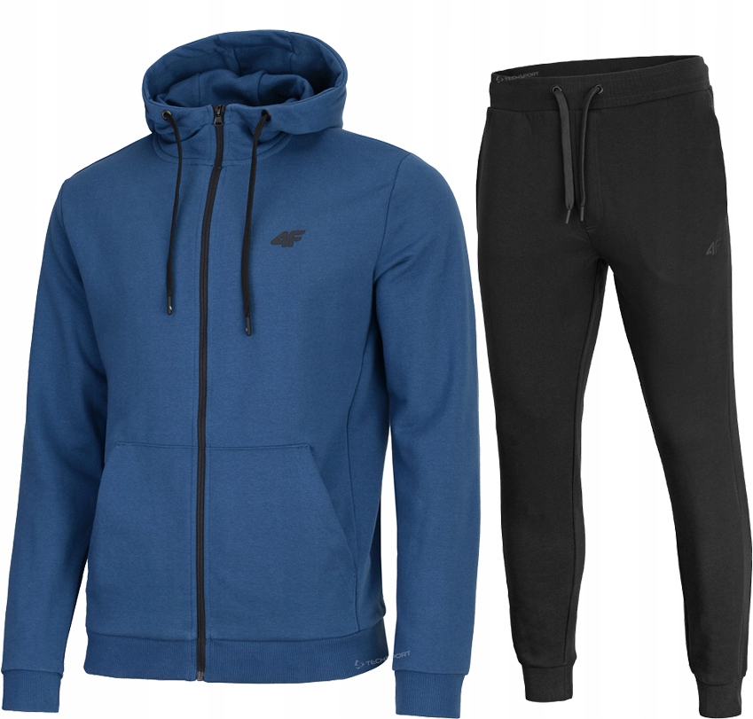 

4F Męski Dres Bawełna Komplet Bluza Spodnie / XXL