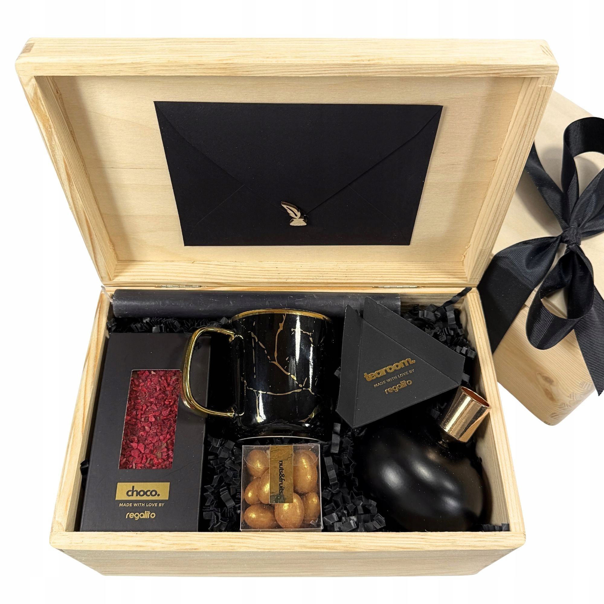 Box nr 689 Zestaw Kosz Prezentowy Upominek Personalizowany Pudełko