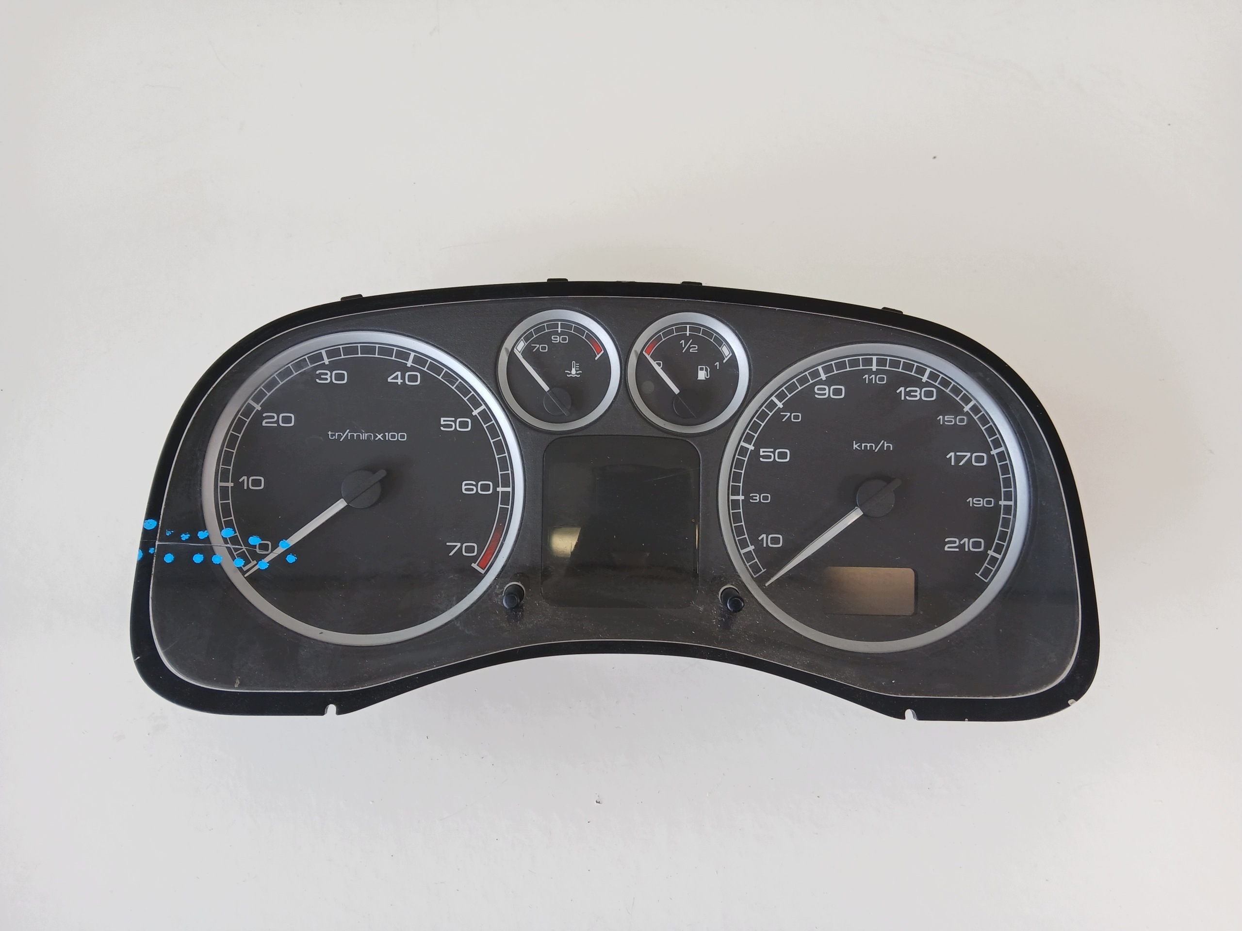 PEUGEOT 307 1.6 dials dials P9645768480E