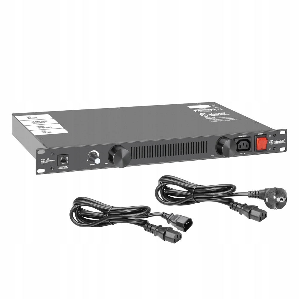 Adam Hall AHPCL10 stabilizátor napětí kondicioner rack