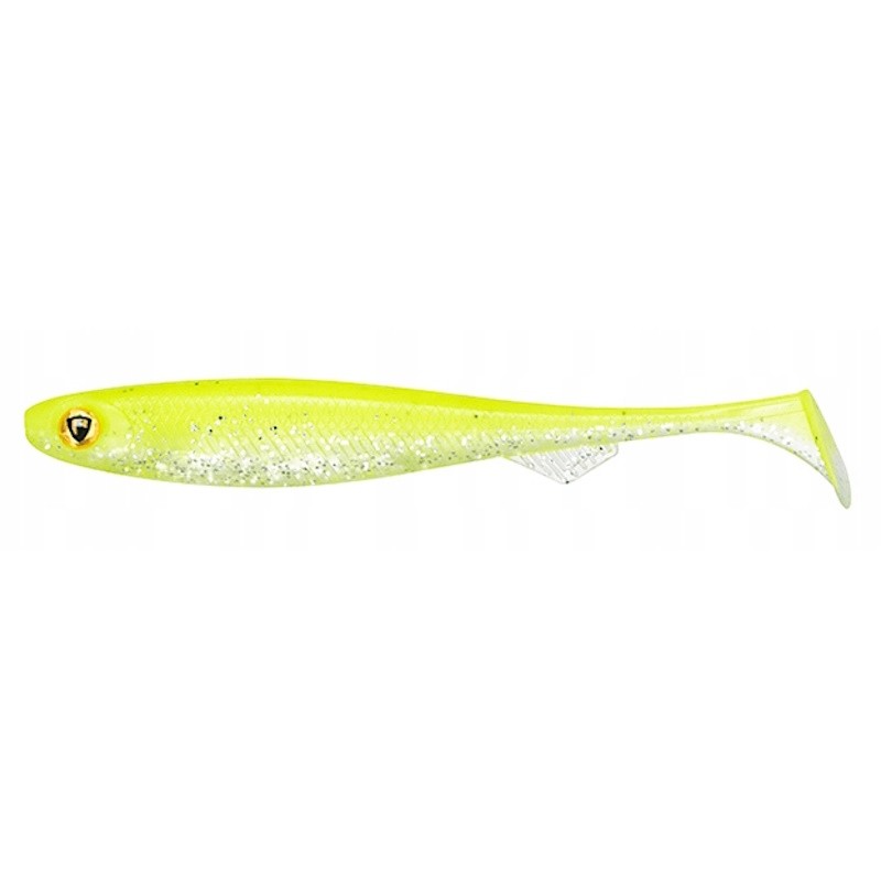 Guma Fox Rage Slick Shad 11cm 4.25'' Ultra Uv 8g Chartreuse Ayu Na Sandacza
