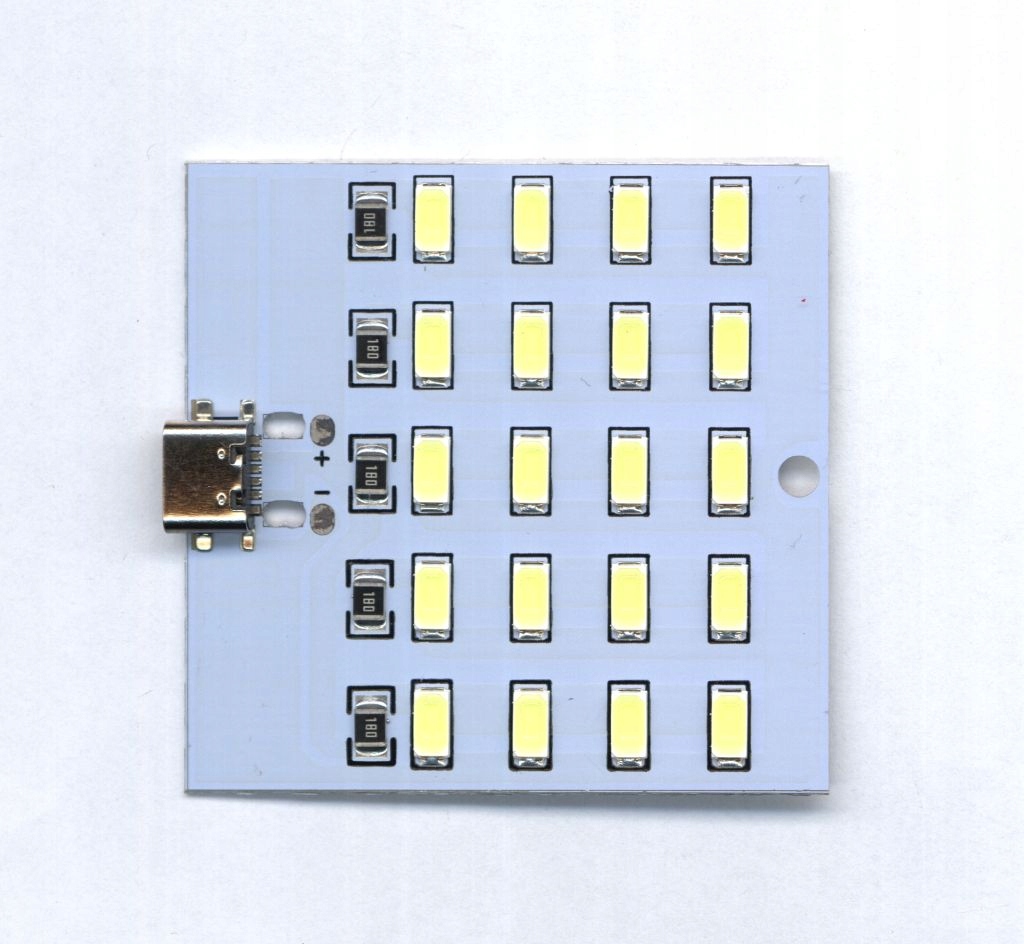 MINIATUROWA LAMPKA USB-C 20 LED SUPERJASNA
