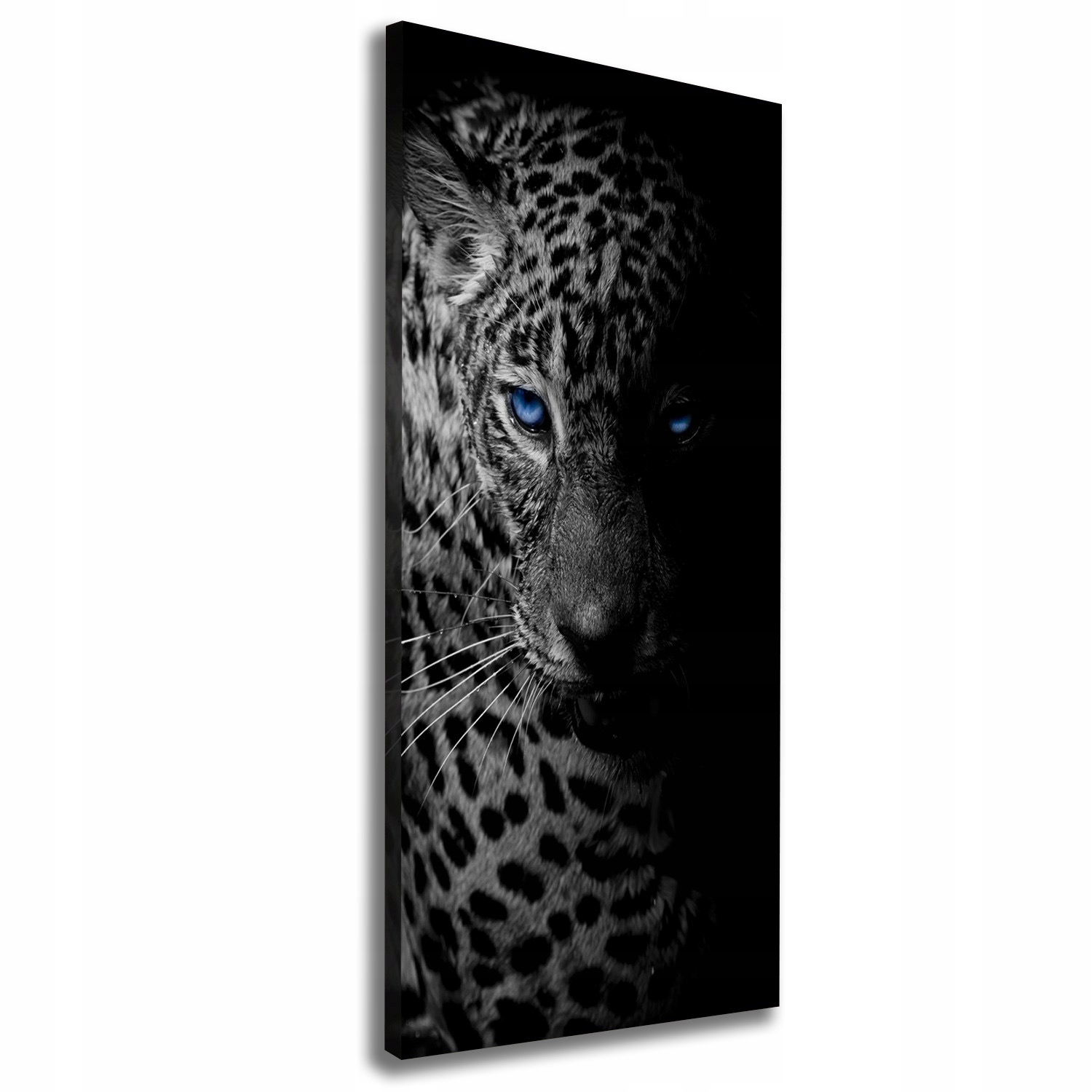 

Nowoczesny obraz canvas na ramie Lampart 50x125 cm