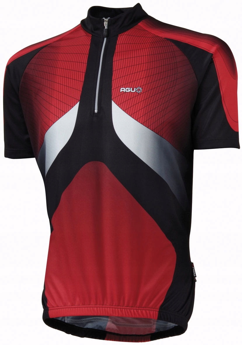 KOSZULKA ROWEROWA QUIRINO JR SHIRT RED 10 AGU