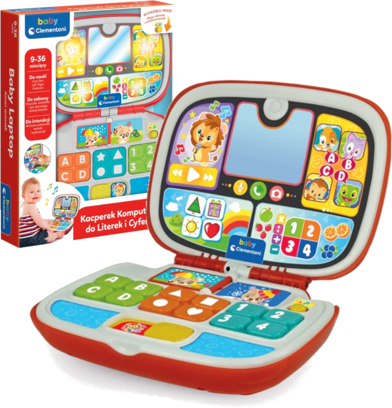 

Clementoni Kacperek Komputerek Interaktywny Laptop