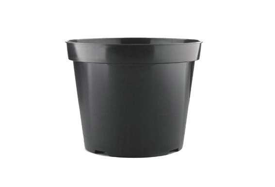 

Doniczka Produkcyjna 12L Donica Czarna Plastikowa