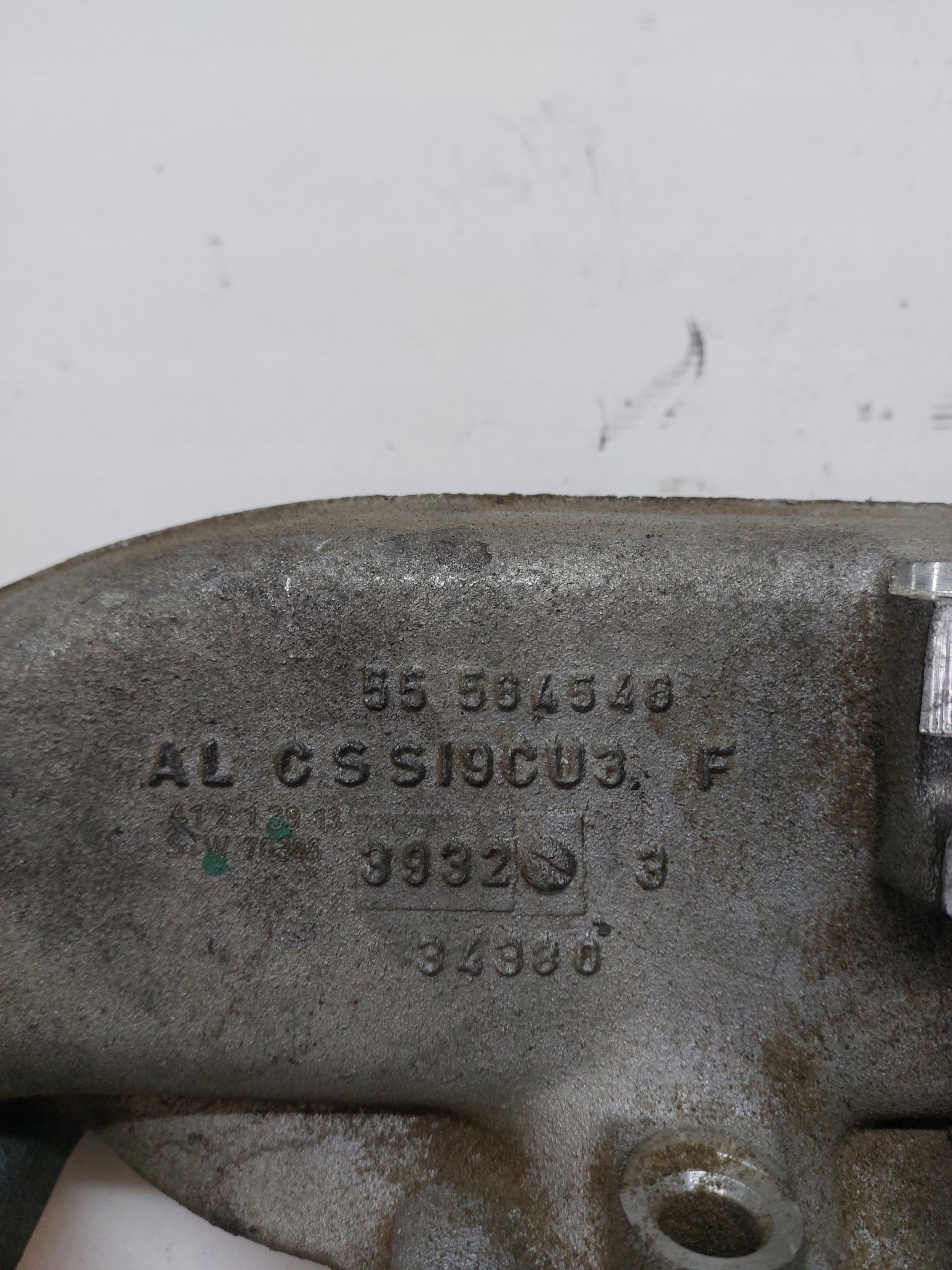 intake manifold OPEL ASTRA II G 1.6 25317539