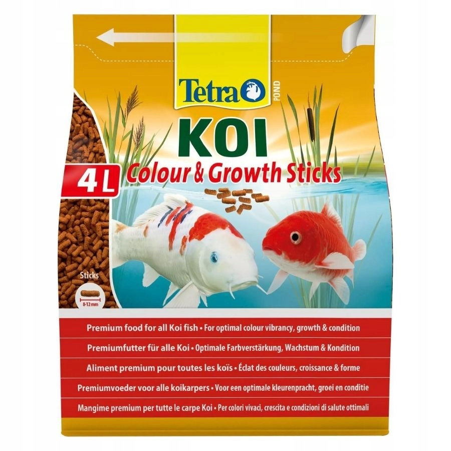 Tetra Krmivo Pond Koi Color&Growth Sticks 4l