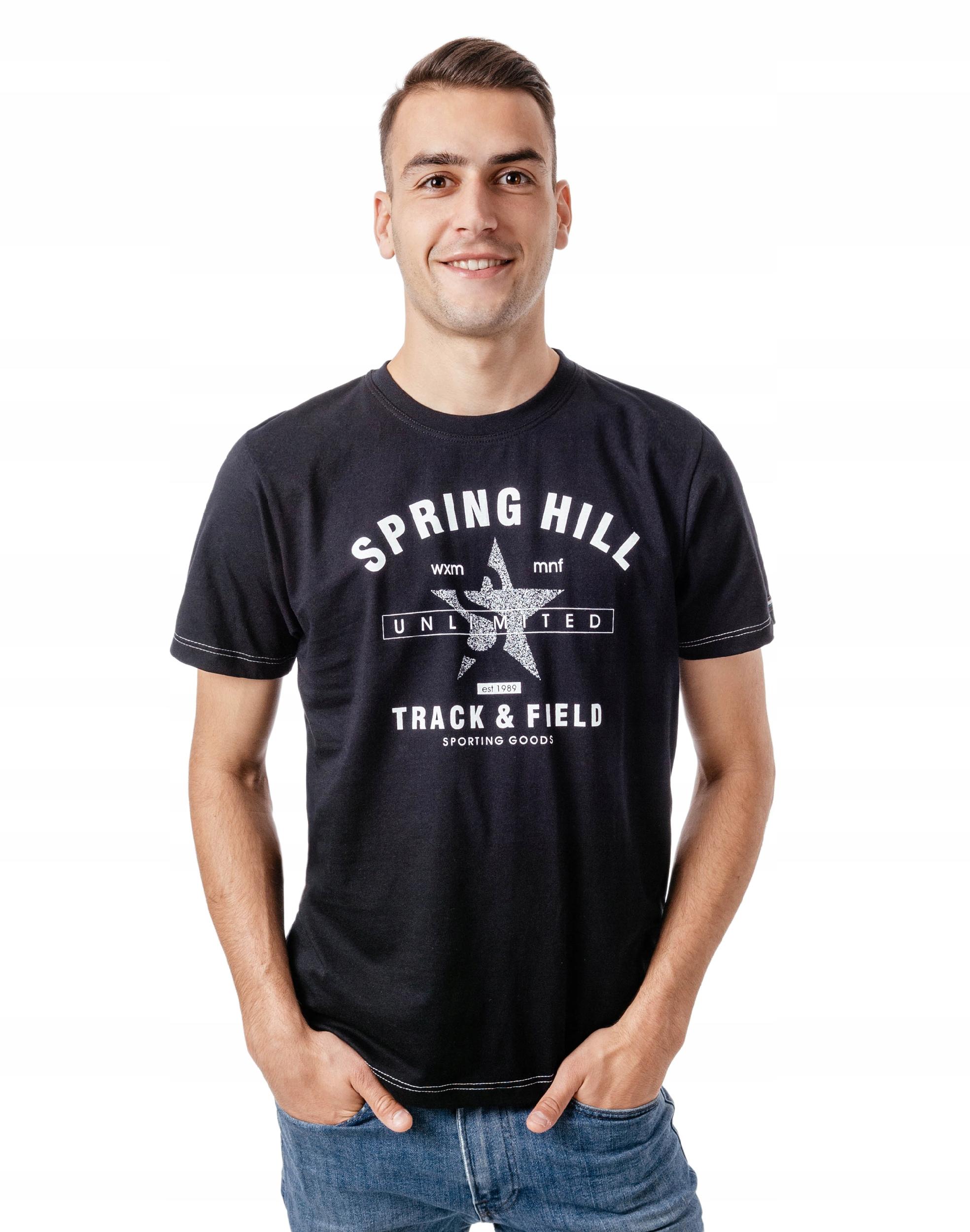 

Duży Podkoszulek Męski Koszulka Top SPRING-3 r 4XL