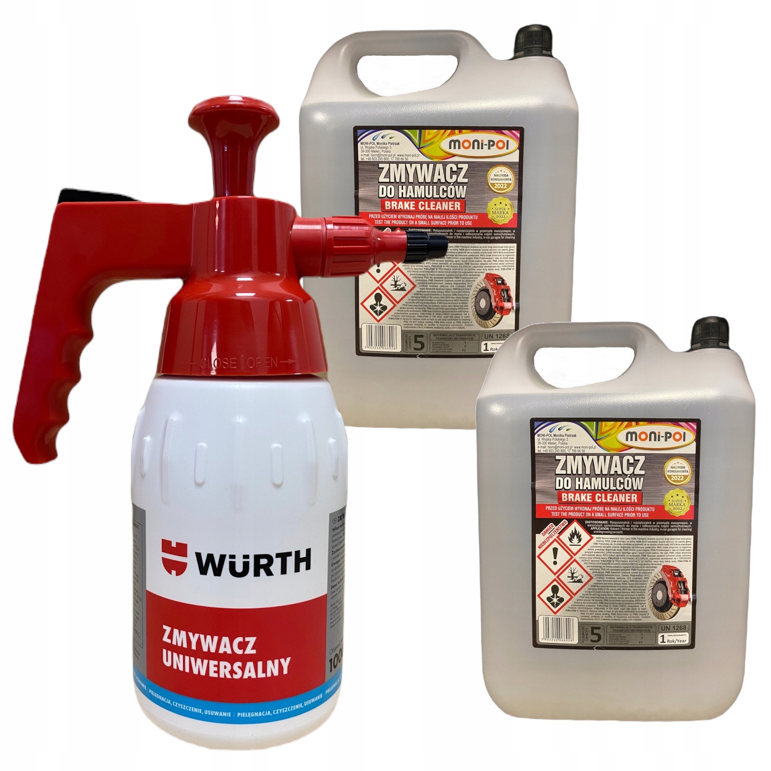 

Zmywacz 10L Rozpylacz Pompka Atomizer Wurth