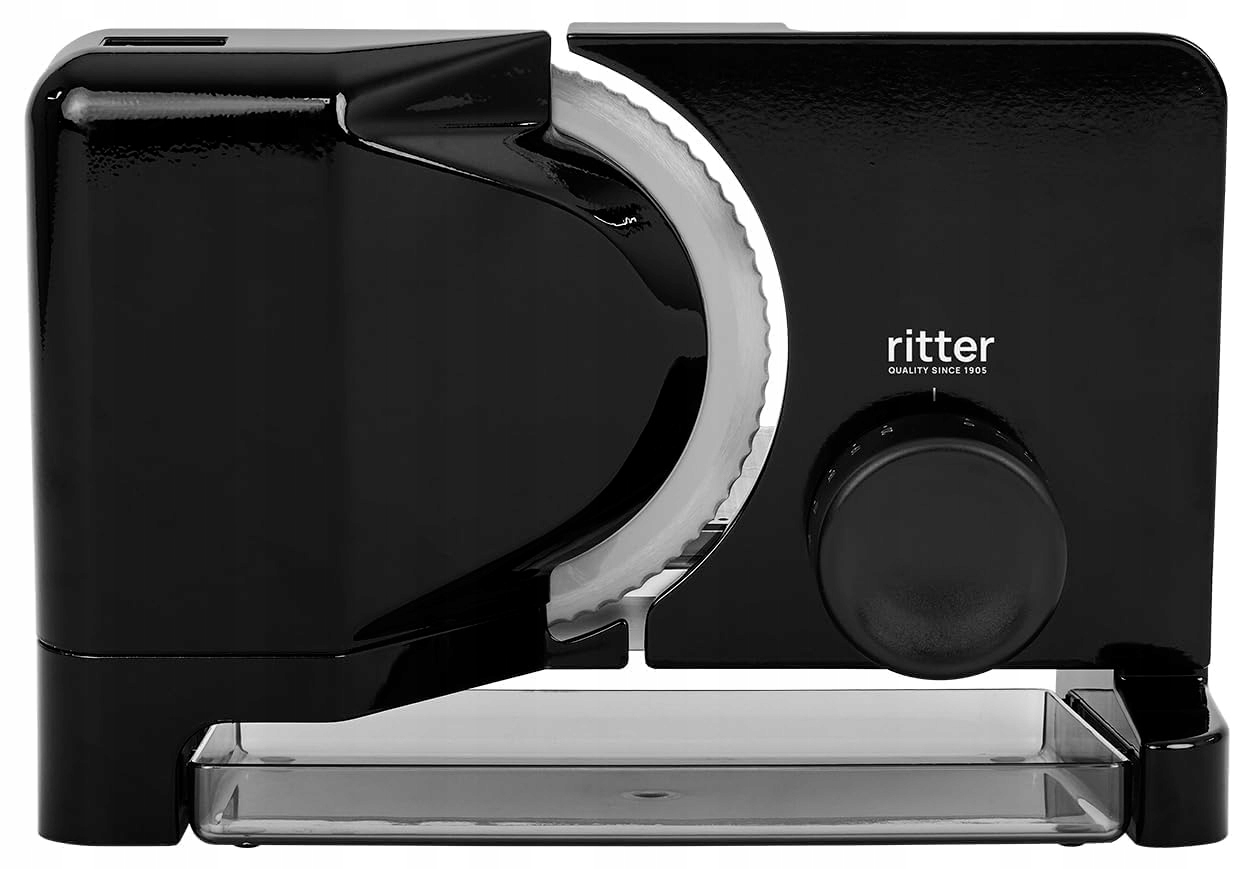 ritter E 16 Duo Plus elektrický kráječ, černý, kov