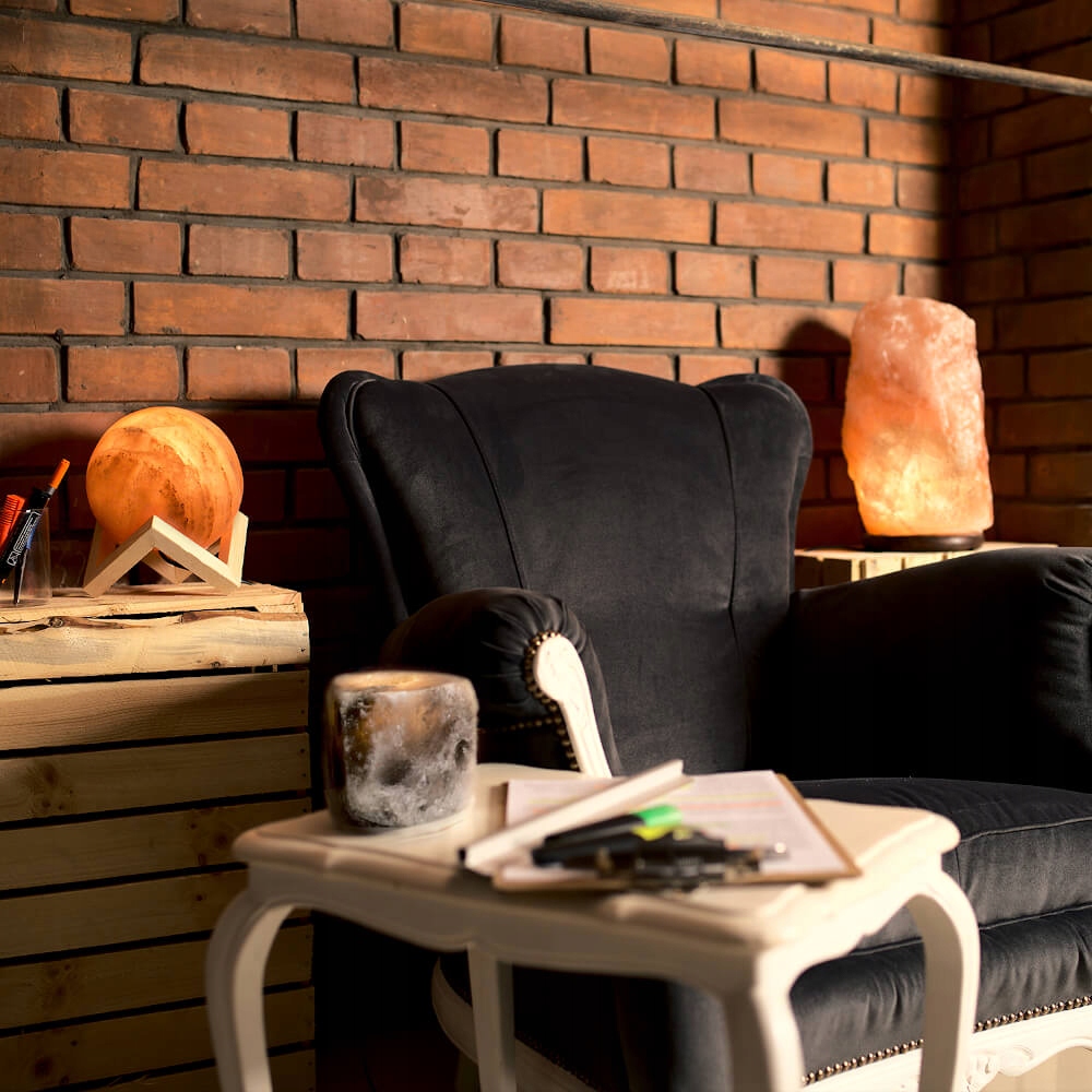 LAMPA SOLNA 13-15 kg JONIZATOR SÓL HIMALAJSKA Zasilanie sieciowe