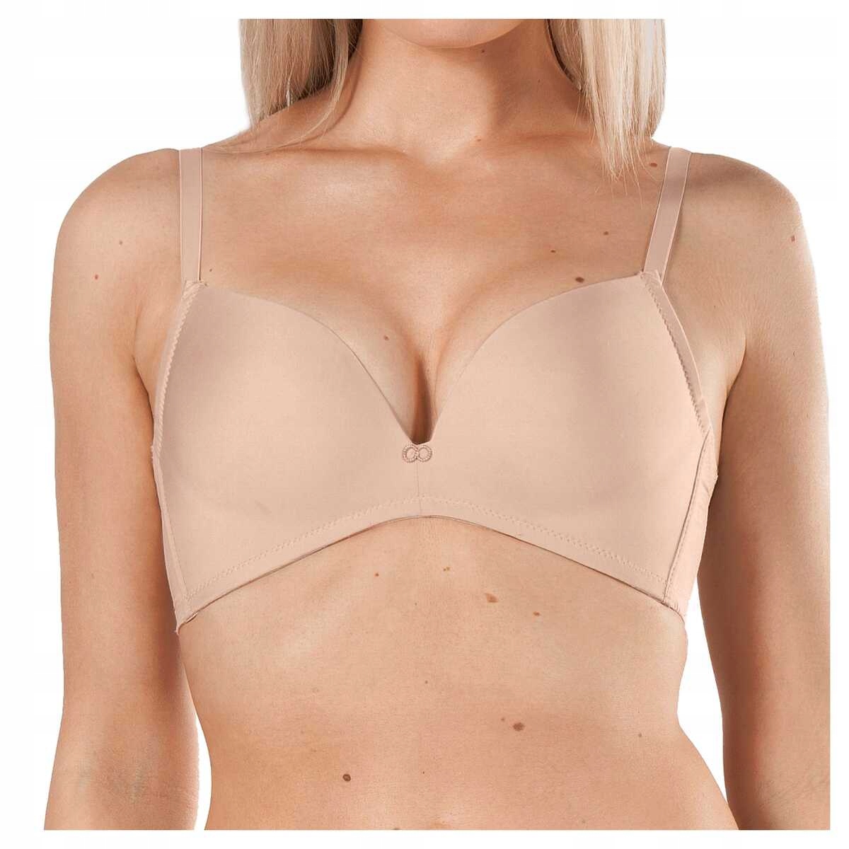 Mefemi Push up podprsenka bez kostic Amelia béžová 80C