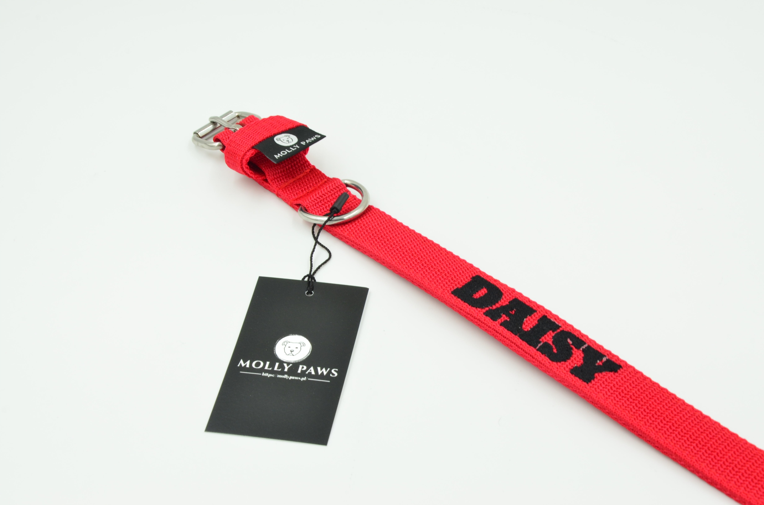 Levně Obojek pro malého psa s vlastní výšivkou Všechny Barvy A Velikosti