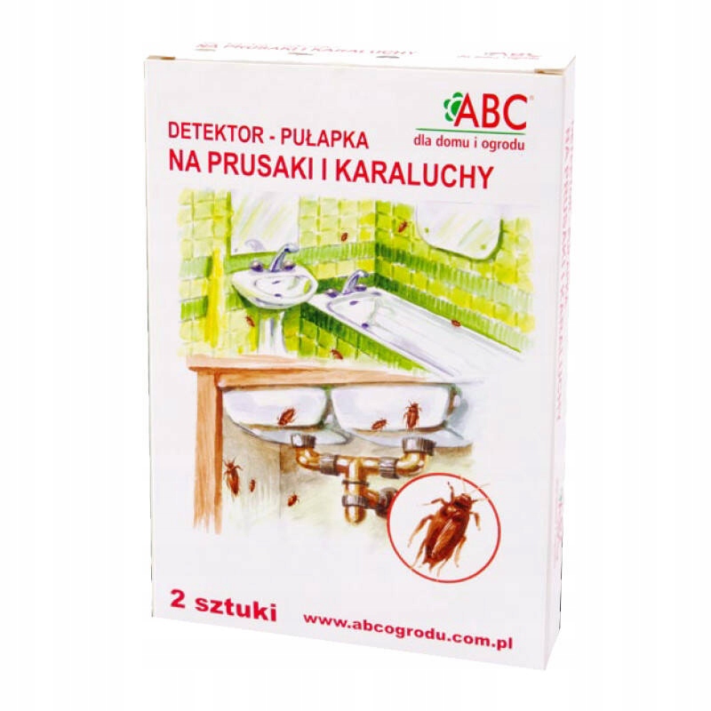 

Abc Detektor pułapka na prusaki i karaluchy 2szt