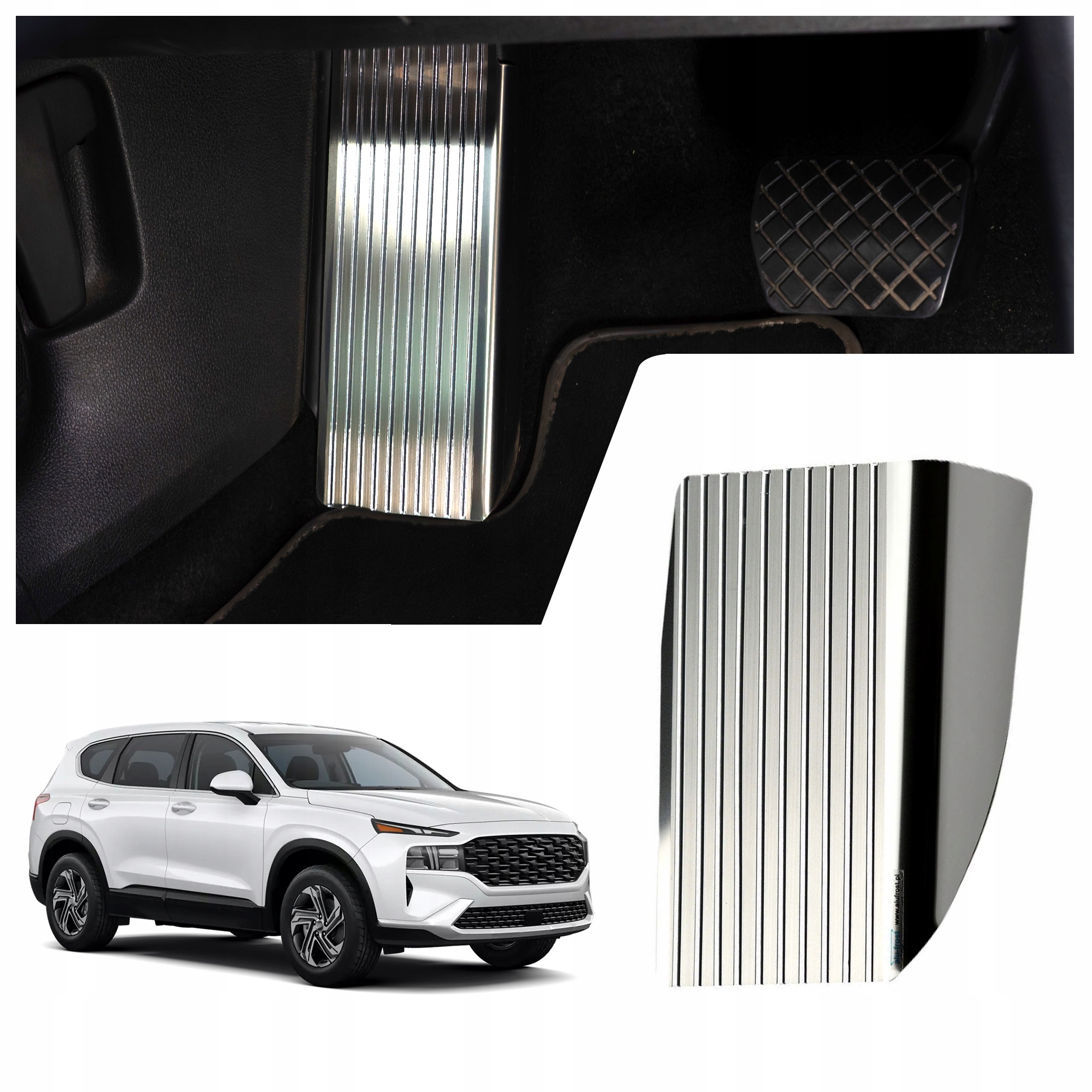 Podstupnice automobilová podnožka pro Hyundai Santa Fe IV 2018-2024