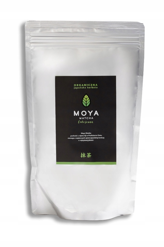 Bubble Tea Matcha Moya Matcha Codzienna organiczna japońska herbata 1kg
