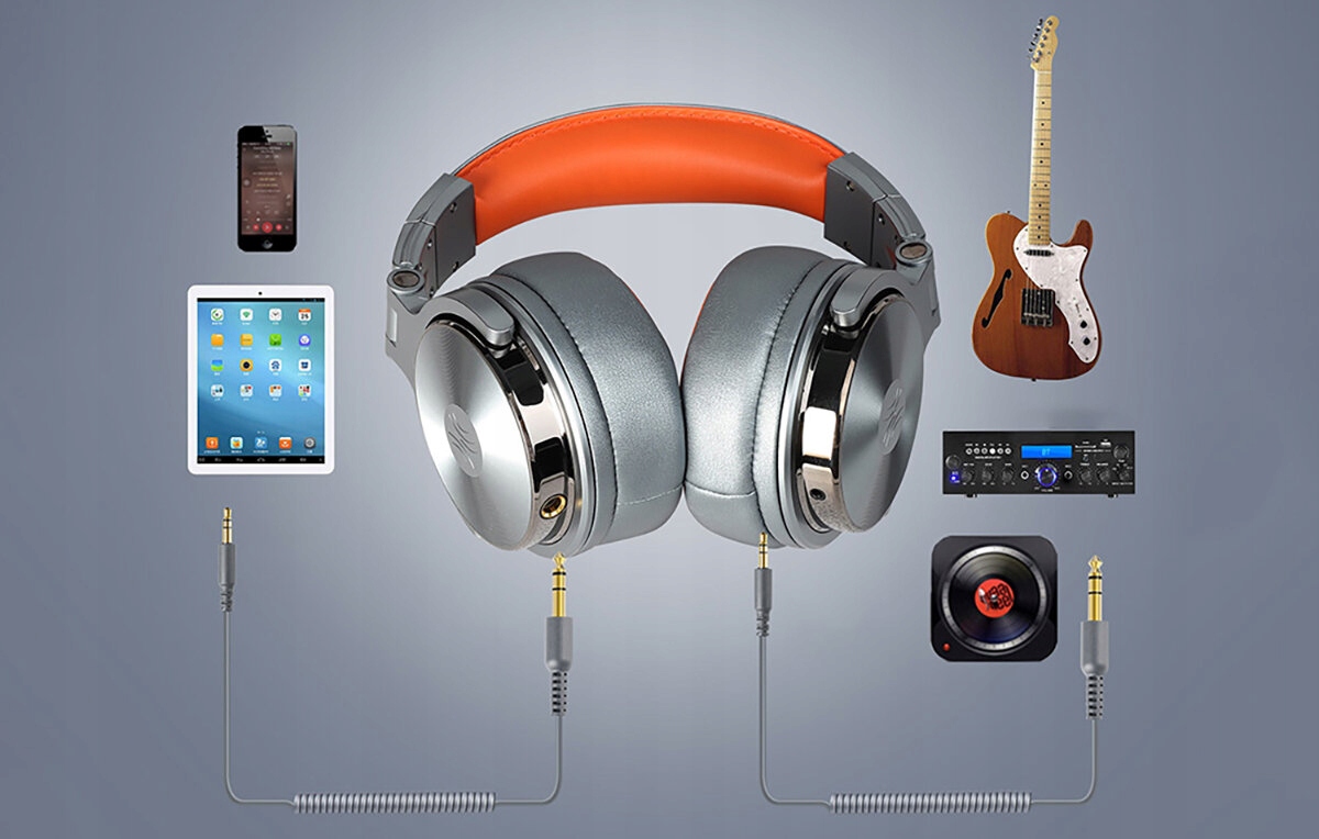 Słuchawki nauszne ONEODIO Pro 50 Szary Model Pro 50