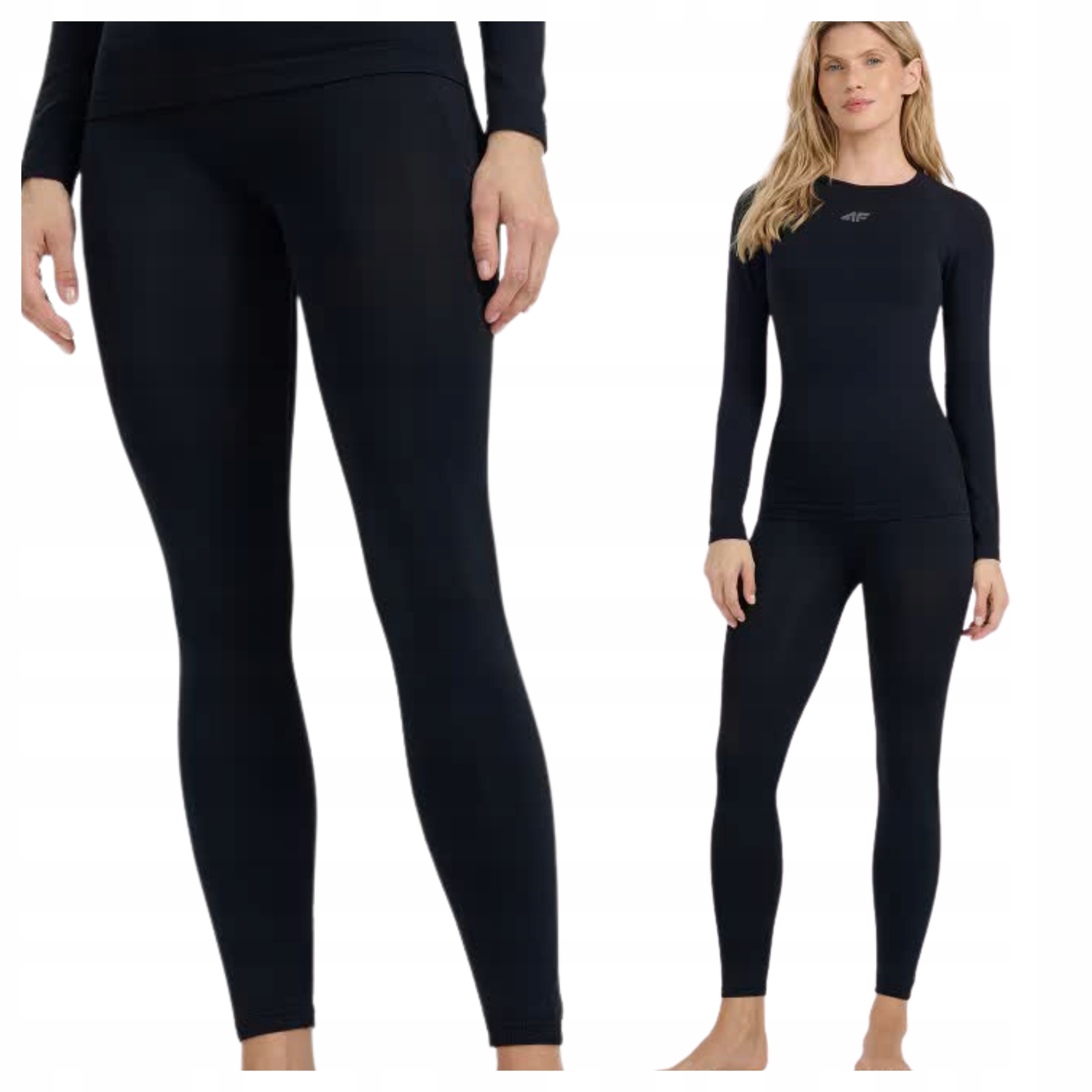 Bielizna Termoaktywna 4F Damska Dół Legginsy Spodnie Termo Odzież Termiczna