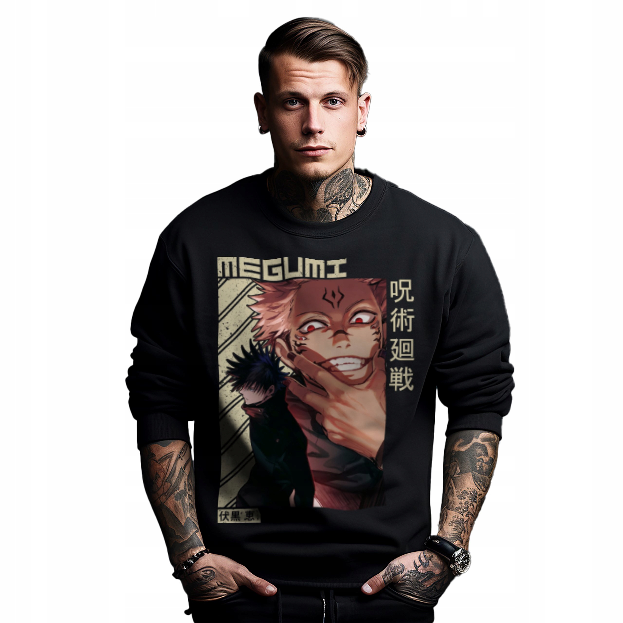 Mikina s potiskem Anime Jujutsu Kaisen