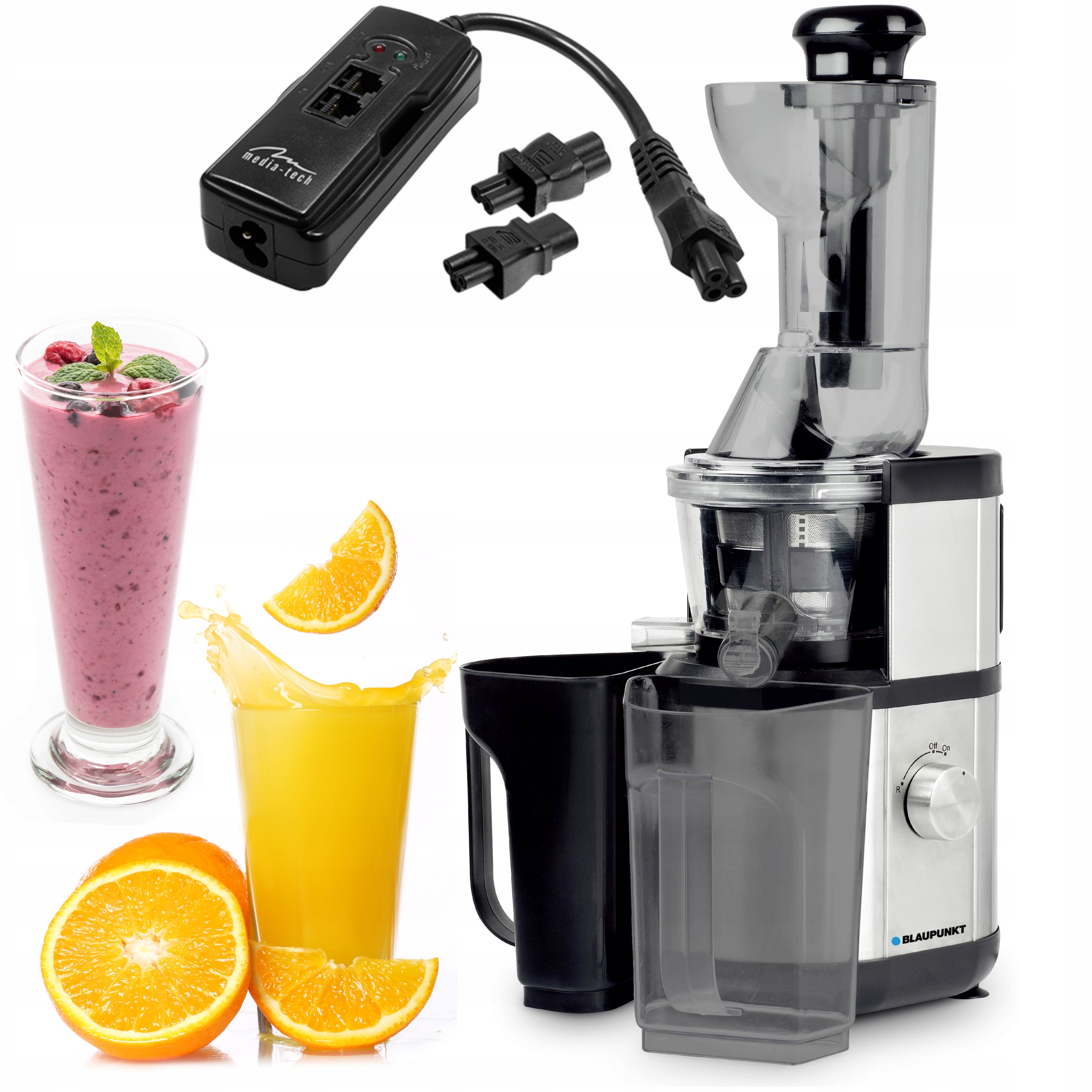 

Wyciskarka Wolnoobrotowa Blaupunkt SJV601 400W Moc