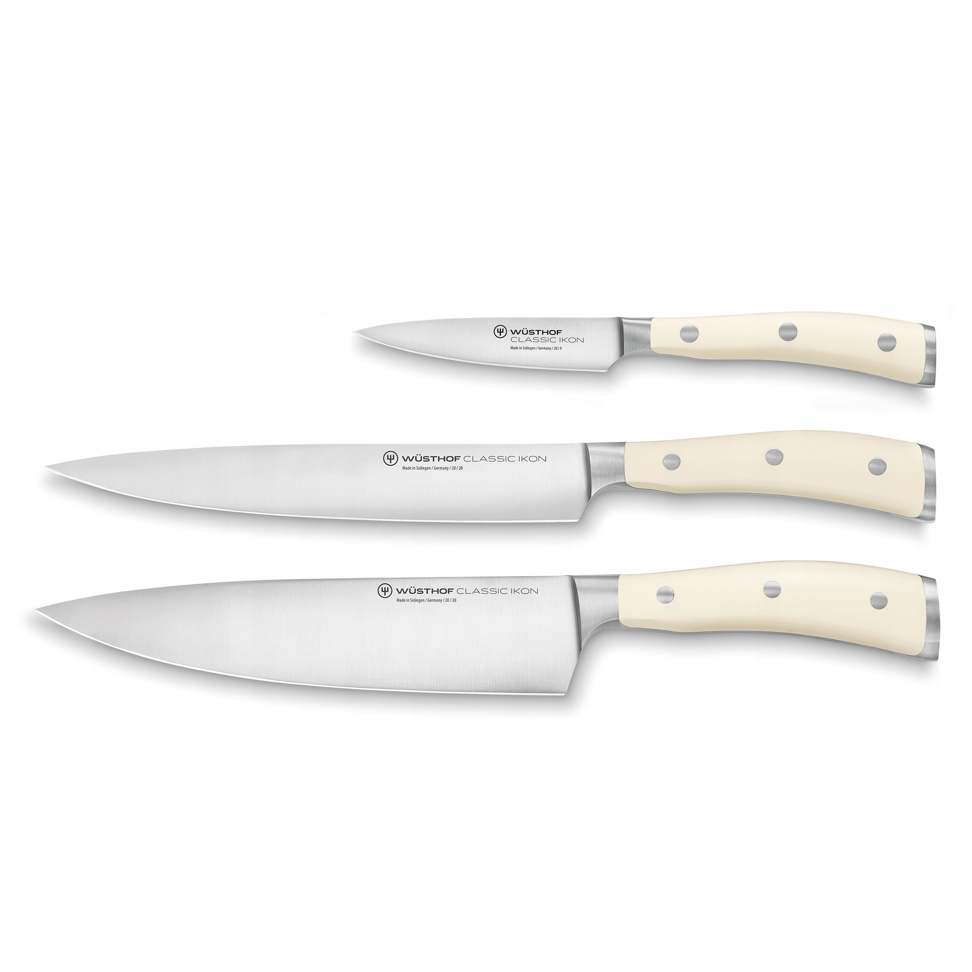 Wusthof Classic Ikon Creme Sada 3 nožov