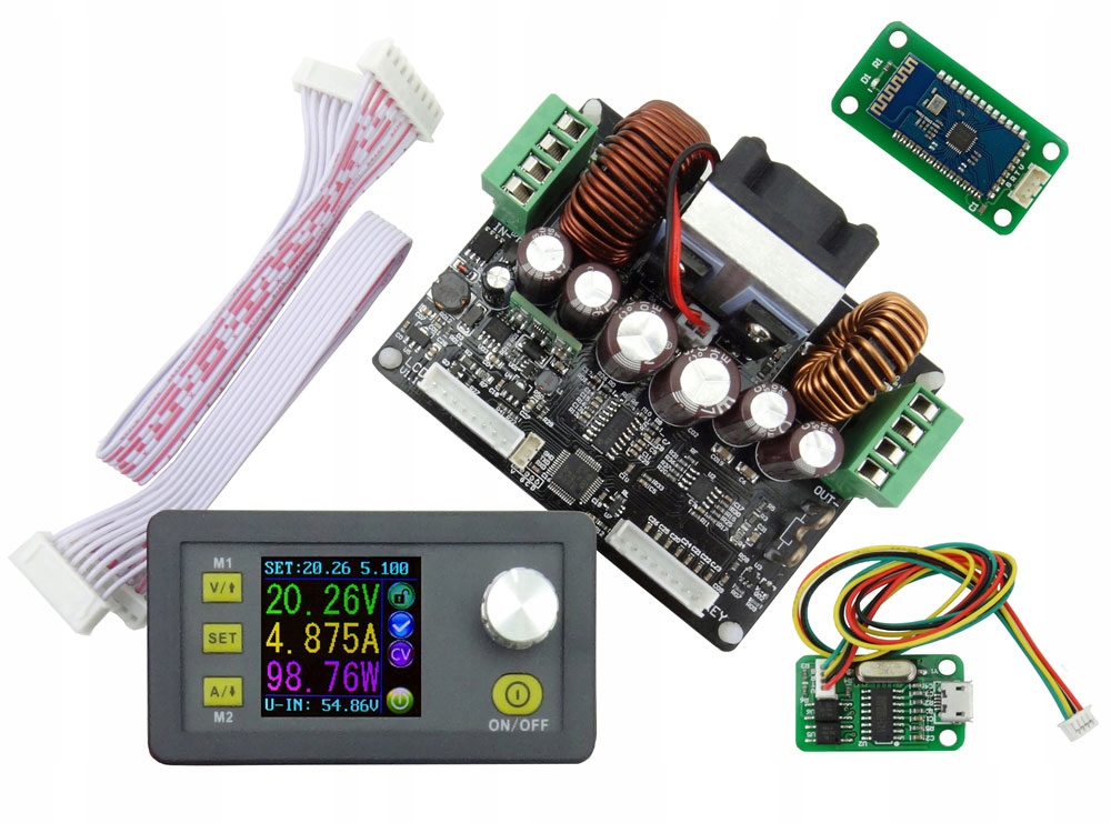 

DPH5005 panelowy zasilacz 50V 5A + Usb + Bluetooth