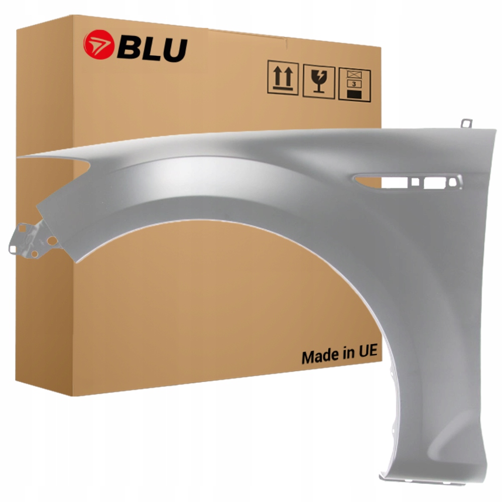 Blu Blatník Ford Mondeo MK4 IV 2QTC levý stříbrný 07-10 přední MachineSilver