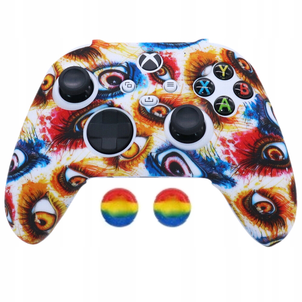 ETUI SILIKON OSŁONA PADA XBOX SERIES X S +2 GRIPY