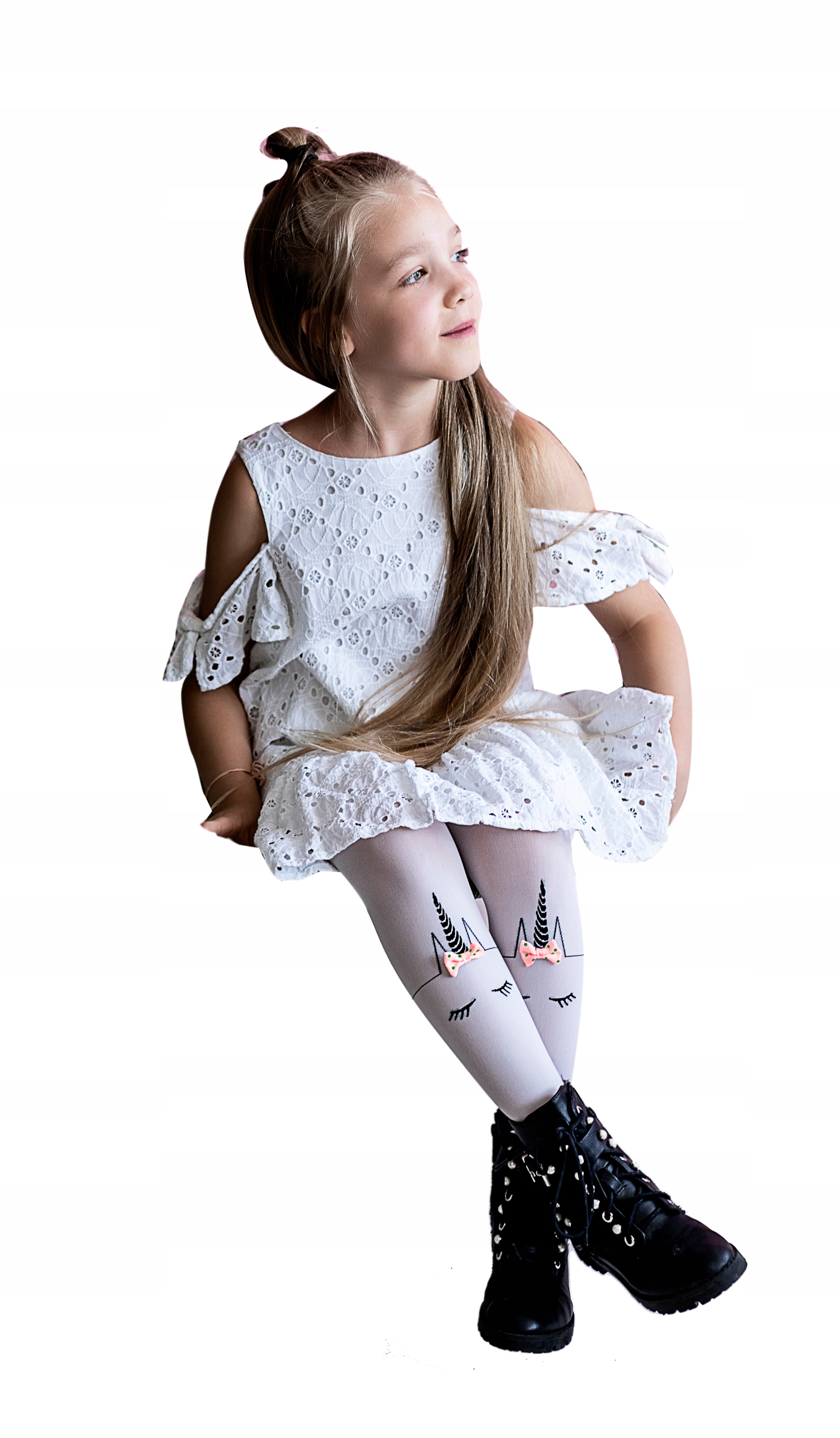 Колготки для девочек KNITTEX ЕДИНОРОГ 40 den 122/128