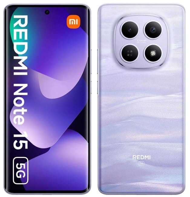 Okostelefon Xiaomi Redmi Note 15 5G 6 Gb 128 Gb 5G lila