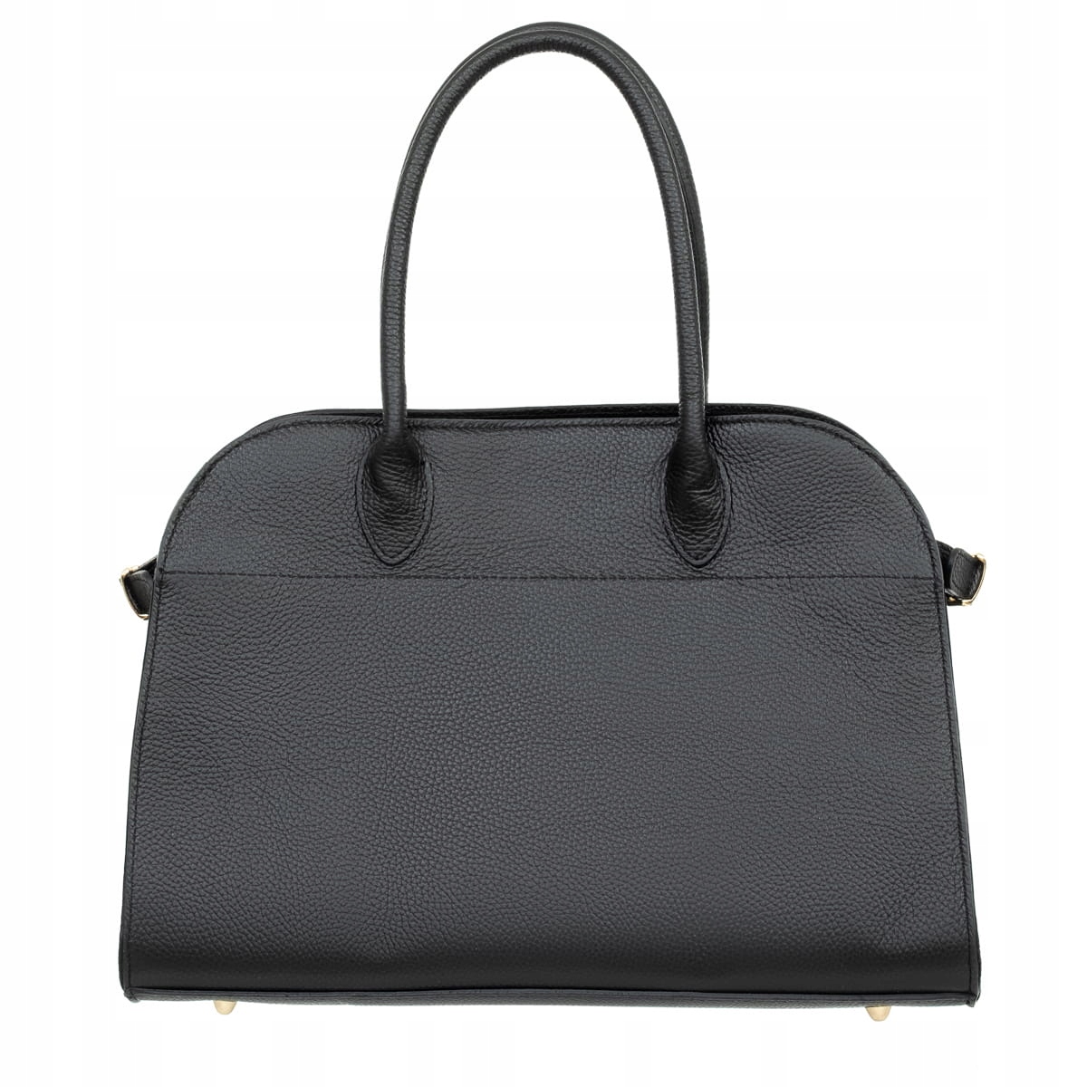 Dámská kožená kabelka Vezze Fiocco černá