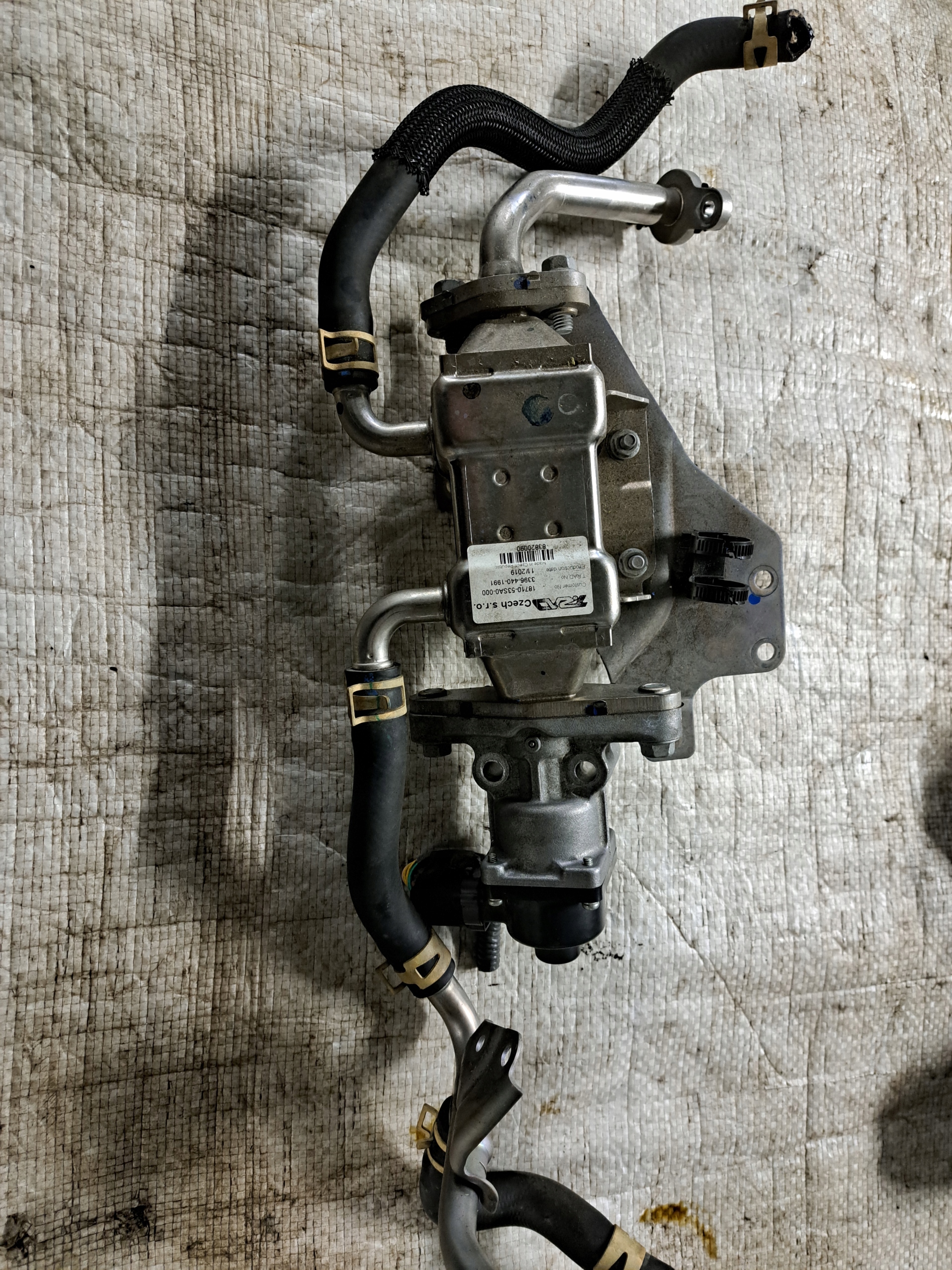 18710-53SA0-000 - SWIFT VITARA S-CROSS 1.4 T РАДІАТОР ВИХЛОПНИХ ГАЗІВ EGR