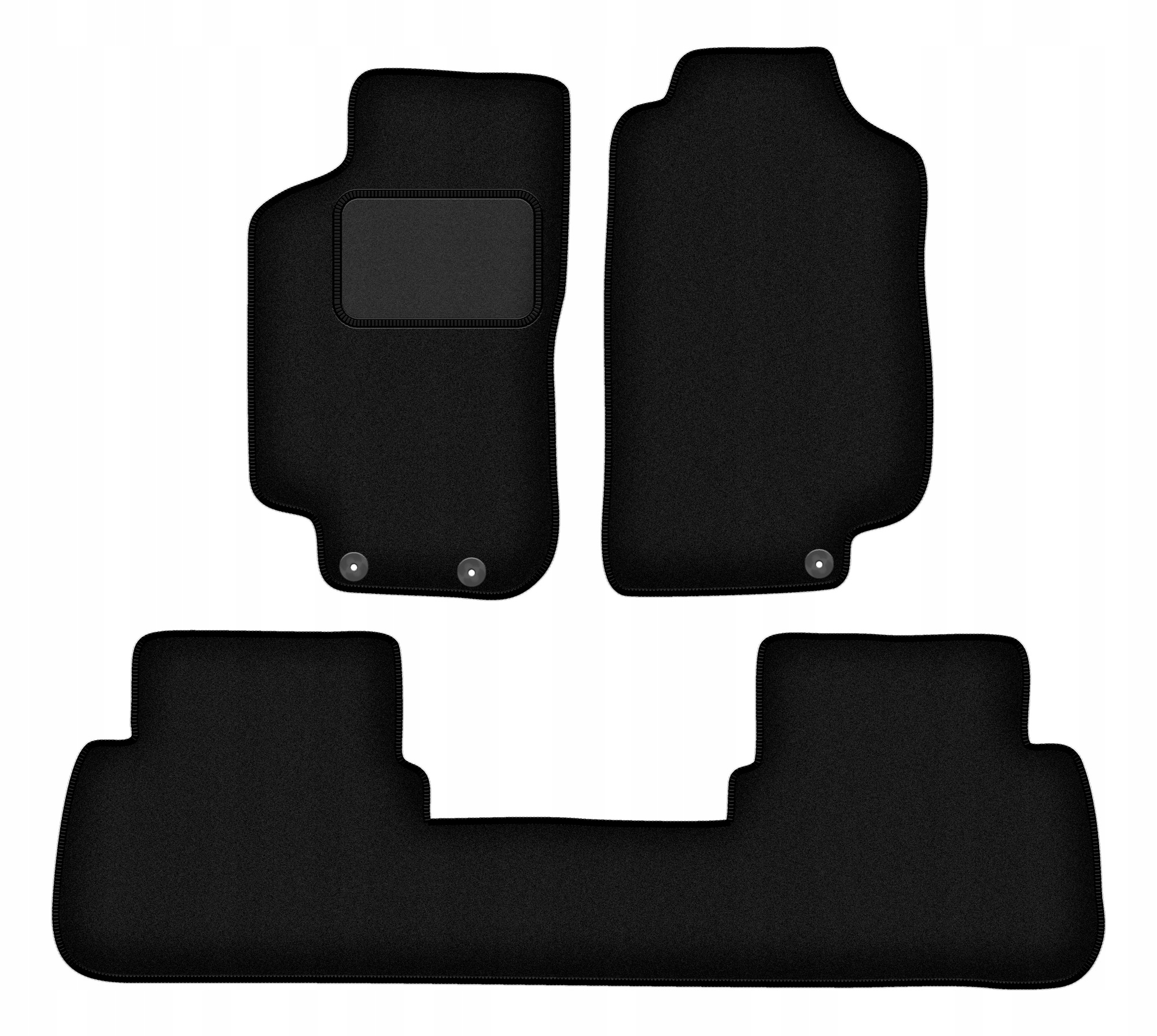 Velurové koberce pro: Saab 9-5 I kombi, sedan