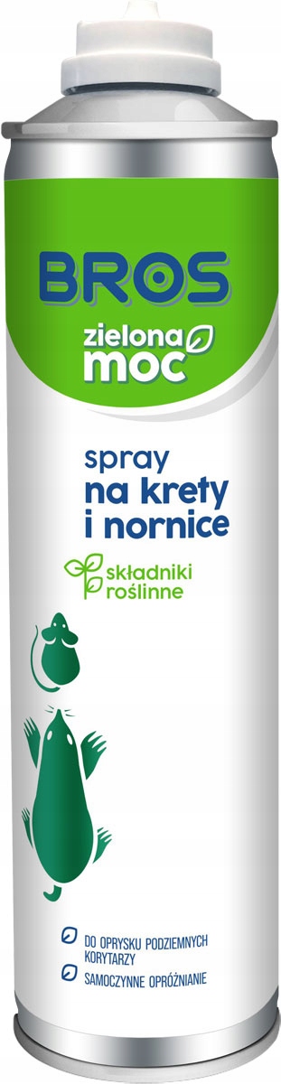 

Bros Zielona Moc spray na krety i nornice 400ml