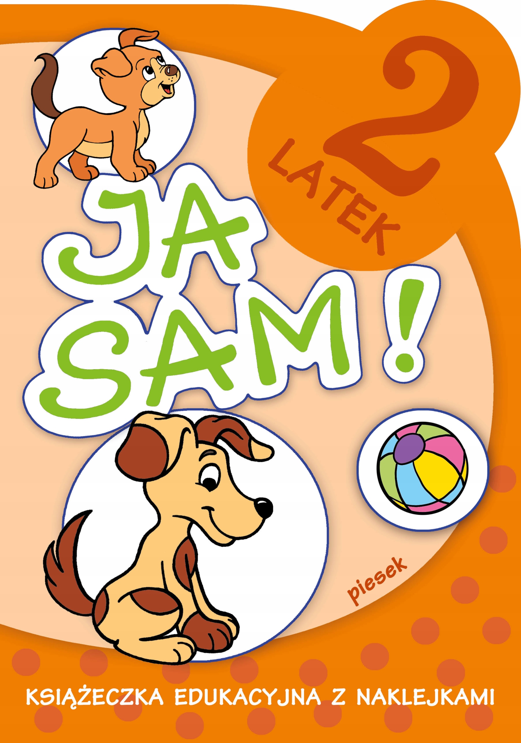

Ja sam! 2 latek Piesek Kolorowanki Naklejki