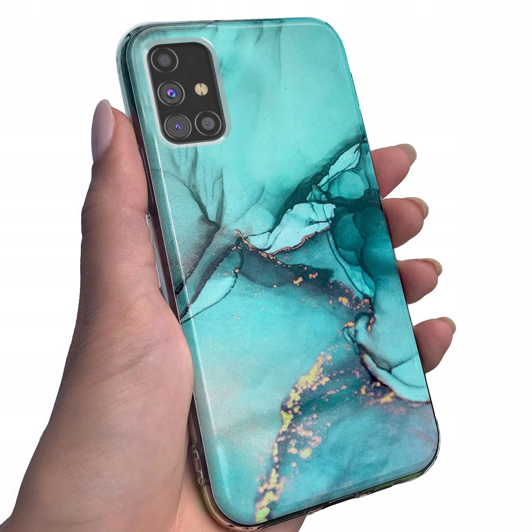 

Grube etui 2MM do Samsung A02S + Szkło