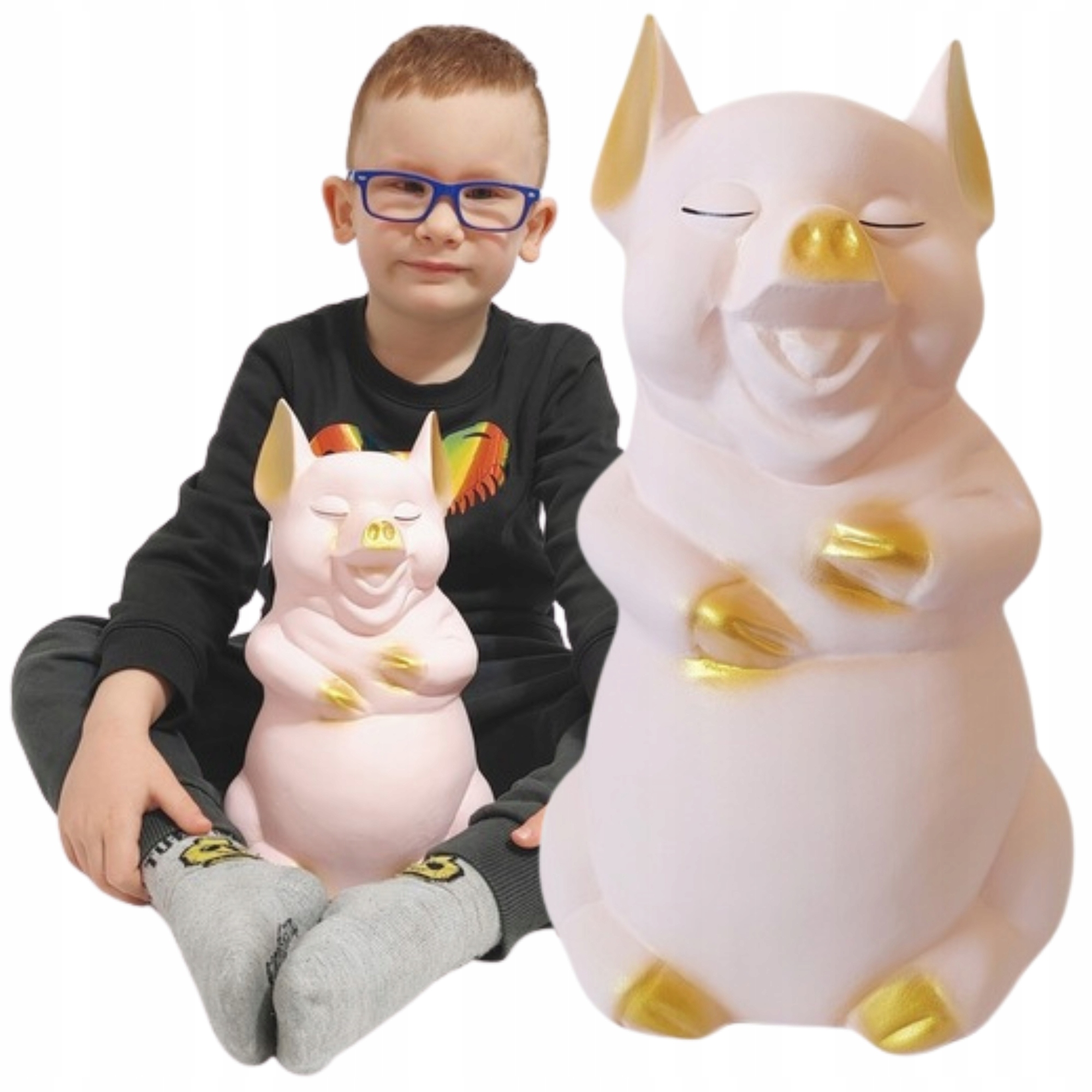 Pokladnička Bez Otevírání velká XL K Rozbití keramická Gigant prasátko